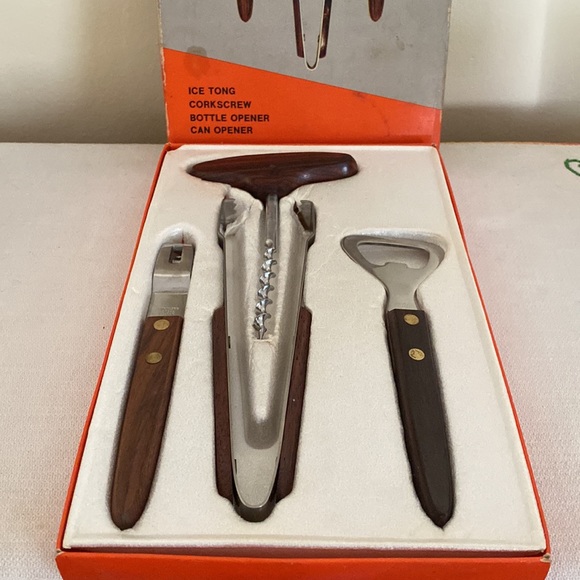 Vintage Bartenders Set of 4 Tools NIB - Picture 9 of 12